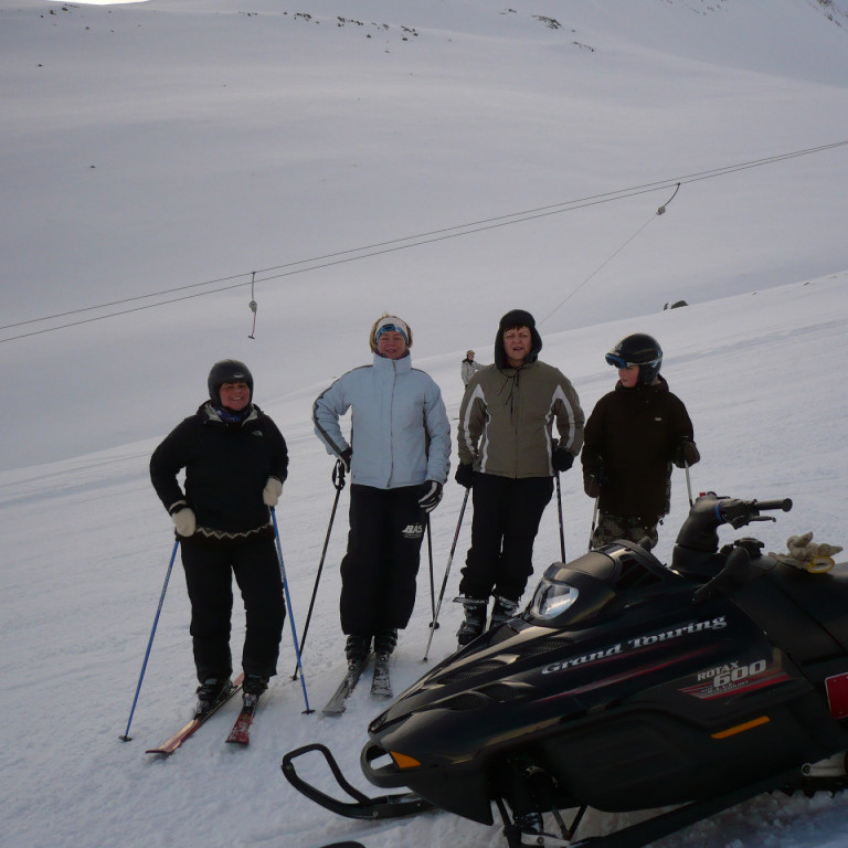 Magga, Anne María,Ása og Haukur