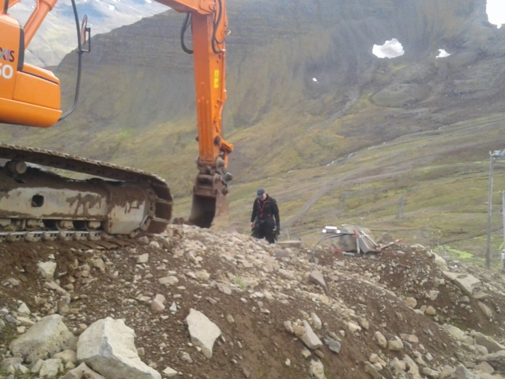 Lýsing var mjög illa farin á Búngusvæði