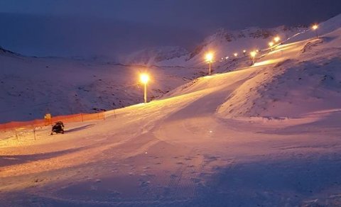 Nú er fjallið flott