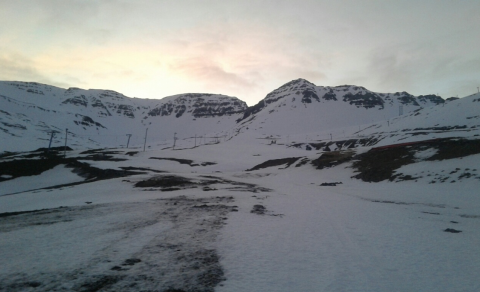 Mynd tekin 26.11.18 sem sínir að það er komin góður grunnur í efrihlutanum