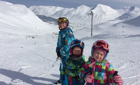 Topp aðstæður í dag