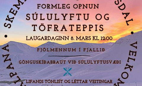 Skemmtilegt í Skarðsdal